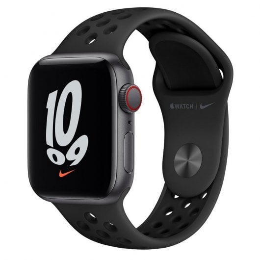 Apple Watch Nike SE GPS + Cellular 40mm Aluminio en Gris Espacial Correa Nike Sport Antracita/Negra