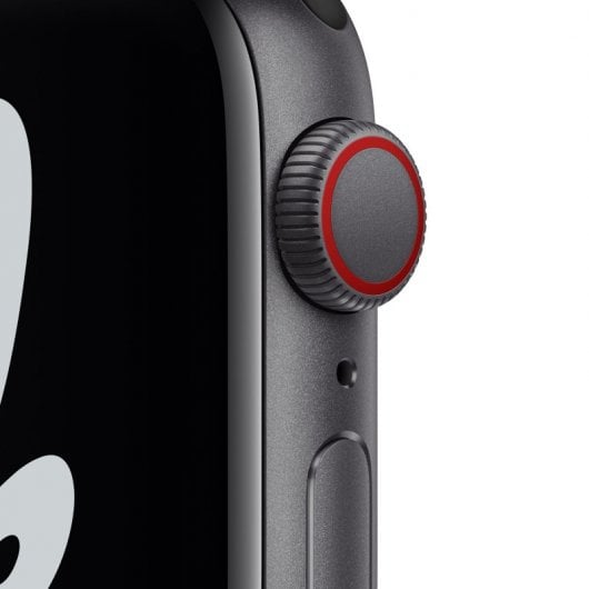 Apple Watch Nike SE GPS + Cellular 40mm Aluminio en Gris Espacial Correa Nike Sport Antracita/Negra