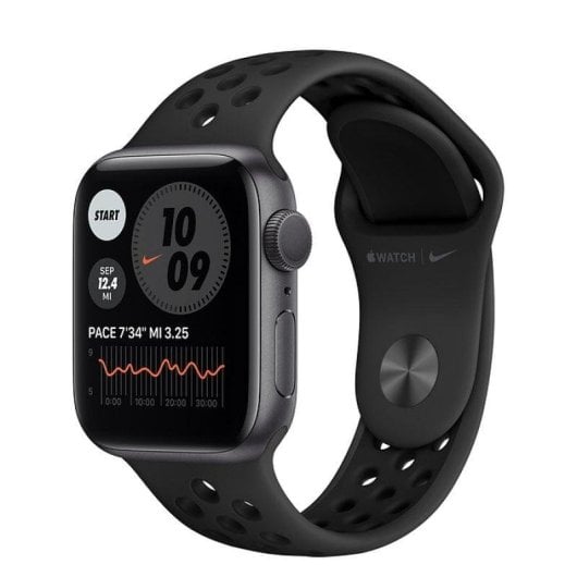 Apple Watch Nike Series 6 GPS 40mm Aluminio en Gris Espacial con Correa Nike Sport Antracita/Negro