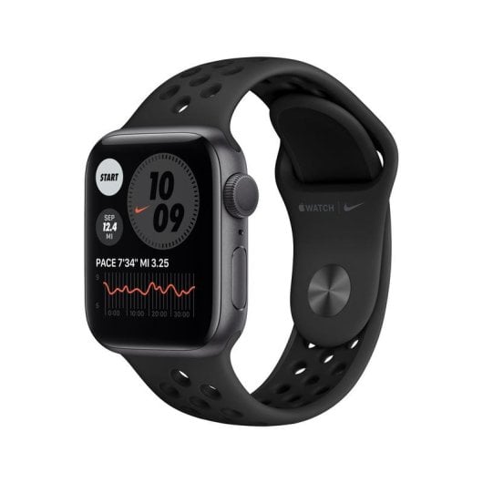 Apple Watch Nike Series 6 GPS 40mm Aluminio en Gris Espacial con Correa Nike Sport Antracita/Negro