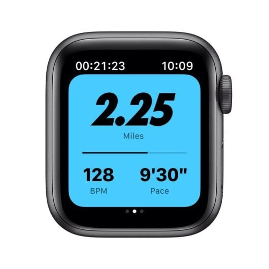 Apple Watch Nike Series 6 GPS 40mm Aluminio en Gris Espacial con Correa Nike Sport Antracita/Negro