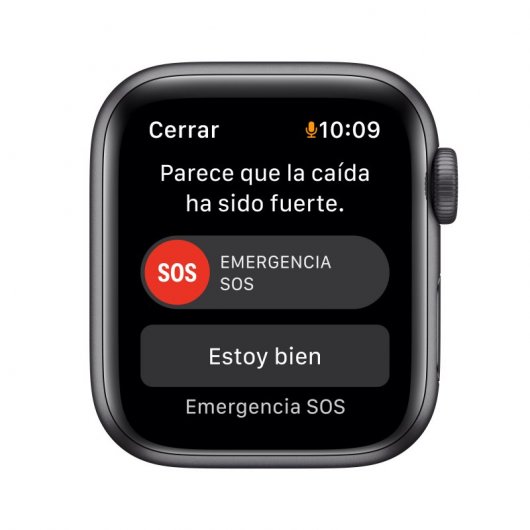 Apple Watch Nike SE GPS 40mm Alumínio em Cinzendo Sideral com Bracelete Nike Sport Antracite/Preta