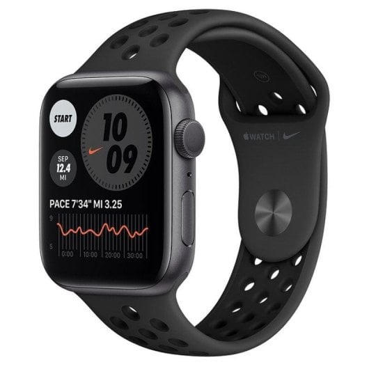 Apple Watch Nike Series 6 GPS 44mm Retina OLED Grigio con Cinturino Antracite/Nero S/M/M/L