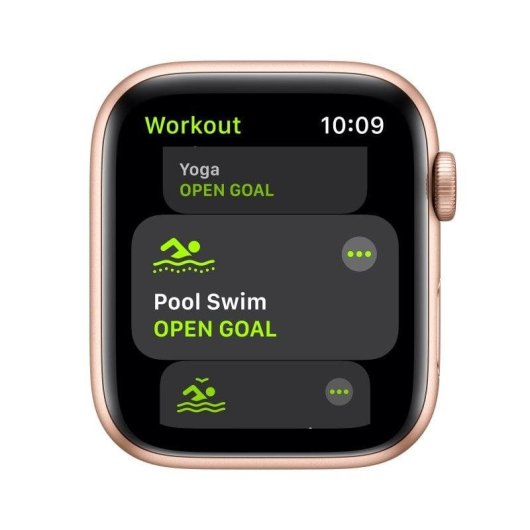Apple Watch SE GPS + Cellular 44mm Aluminio en Oro con Correa Deportiva Rosa Arena Reacondicionado