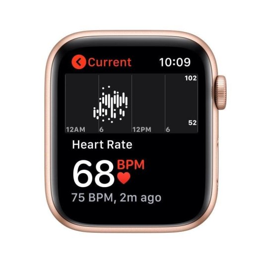 Apple Watch SE GPS + Cellular 44mm Aluminio en Oro con Correa Deportiva Rosa Arena Reacondicionado