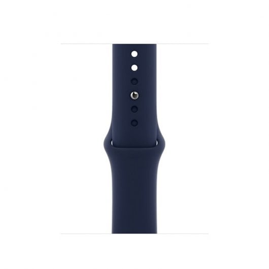 Apple Watch Serie 6 GPS + Cellular, 40mm in alluminio azzurro con cinturino Sport Deep navy