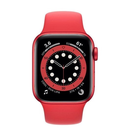 Apple Watch Series 6 GPS + Cellular 40mm Aluminio (PRODUCT) RED con Correa Deportiva Roja