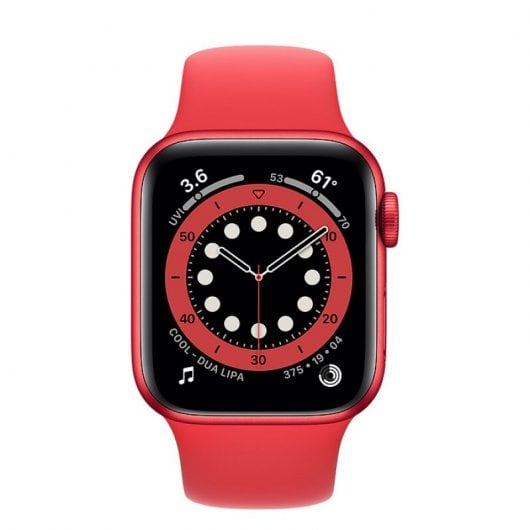Apple Watch Series 6 GPS + Cellular 40mm Aluminio (PRODUCT) RED con Correa Deportiva Roja