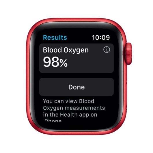 Apple Watch Series 6 GPS + Cellular 40mm Aluminio (PRODUCT) RED con Correa Deportiva Roja