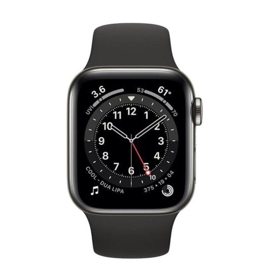 Apple Watch Series 6 GPS + Cellular 40mm Retina OLED Acciaio Inossidabile Grafite Nero S/M SpO2 ECG Resistente all'Acqua 50m