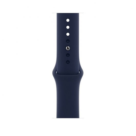 Apple Watch Series 6 GPS + Cellular 44mm Alumínio em Azul com Bracelete Desportiva Azul Marinho Intenso