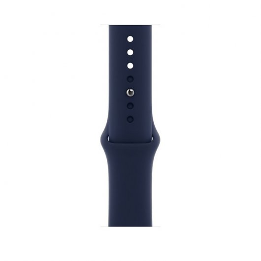 Apple Watch Serie 6 GPS + Cellular, 44mm in alluminio azzurro con cinturino Sport Deep navy