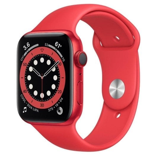 Apple Watch Series 6 GPS + Cellular 44mm Aluminio (PRODUCT) RED con Correa Deportiva Roja