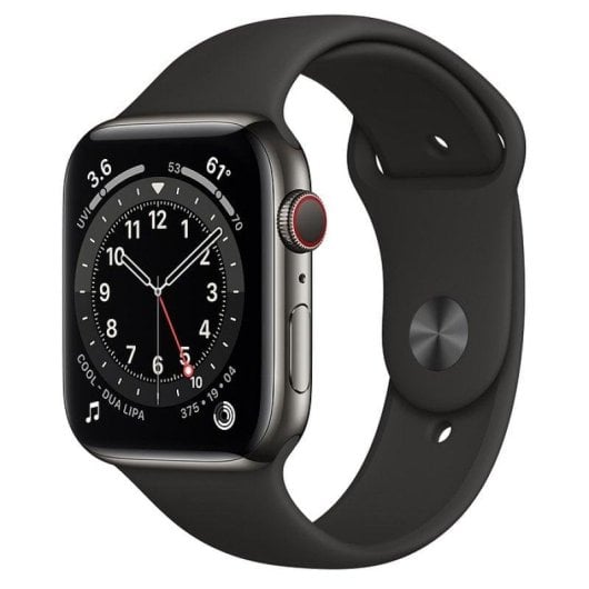 Apple Watch Series 6 GPS + Cellular 44mm Retina OLED Acciaio Grafite Nero M Resistenza 50 m SpO2 ECG