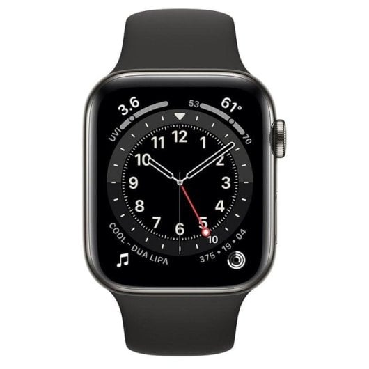 Apple Watch Series 6 GPS + Cellular 44mm Retina OLED Acciaio Grafite Nero M Resistenza 50 m SpO2 ECG