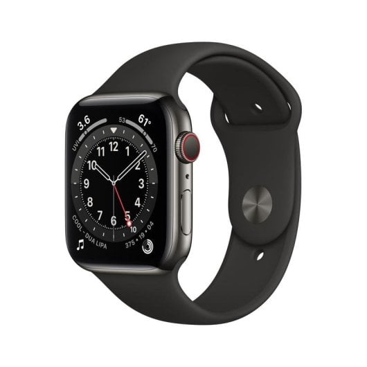Apple Watch Series 6 GPS + Cellular 44mm Retina OLED Acciaio Grafite Nero M Resistenza 50 m SpO2 ECG