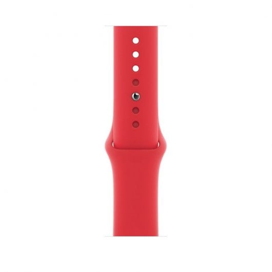 Apple Watch Series 6 GPS 44mm Aluminio (PRODUCT) RED con Correa Deportiva Roja
