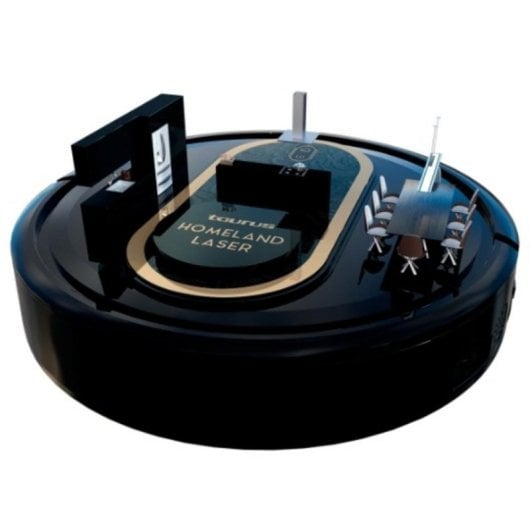 Aspirateurs Robots et Laveur Taurus Homeland Laser Navigation Laser 2.300 Pa Contrôle Vocal Design Slim 7,6 cm