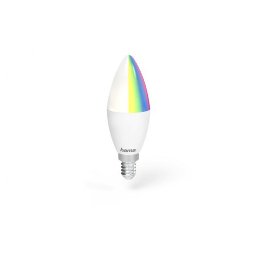 Hama Bombilla LED WiFi LED E14 4.5W RGB