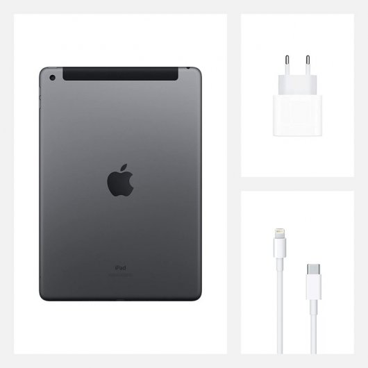 Apple iPad 2020 10.2" 128GB Wifi + Cellular Gris Espacial