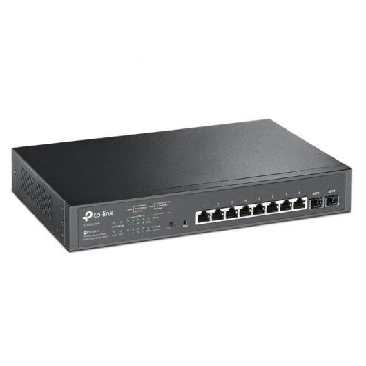 TP-Link TL-SG2210MP Switch Smart Jetstream 10 Portas RJ45 PoE+ Gigabit + 2 Portas SFP