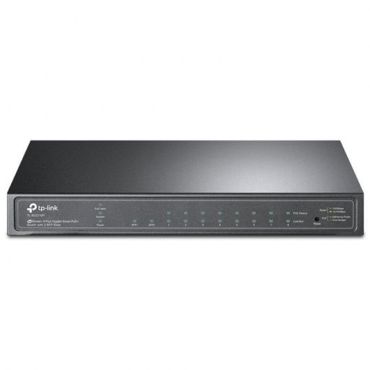 TP-Link TL-SG2210P Switch Gigabit Intelligent 8 Ports PoE RJ45 + 2 Ports SFP