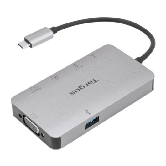 Targus DOCK419EUZ Docking Station USB-C DP 4K HDMI/VGA con Fuente de Alimentación 100W