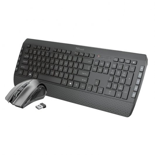 Tastiera e mouse wireless Trust Key-2