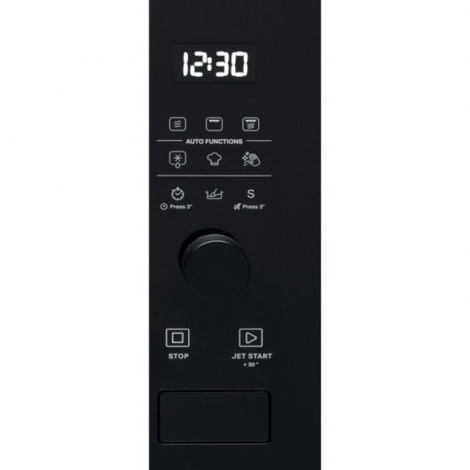 Whirlpool WMF201G Microondas Integrable con Grill 20L 800W Negro/Inox