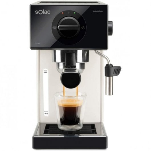 Solac Squissita Easy Ivory Cafetera Espresso 20 bar