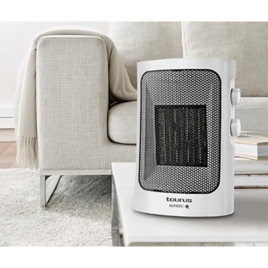 Taurus Tropicano 5C Calefactor Ceramico 2 Potencias de Calor 1500W
