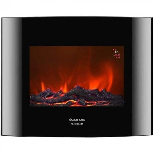 Cheminée Électrique Taurus Toronto 2000W Murale avec Télécommande