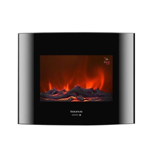 Cheminée Électrique Taurus Toronto 2000W Murale avec Télécommande