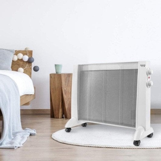 Mica-Heizkörper Taurus PRMB 1600 1600W Weiß Boden Extra leise