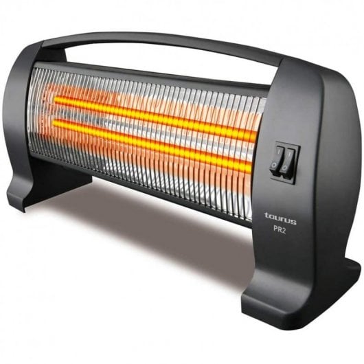 Taurus PR2 Radiador de Cuarzo 1200W Negro