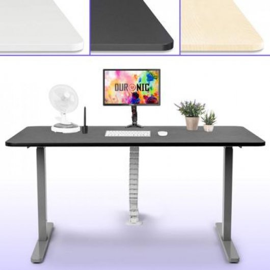 Duronic TT187BK Tablero de Madera 180x70cm Negro