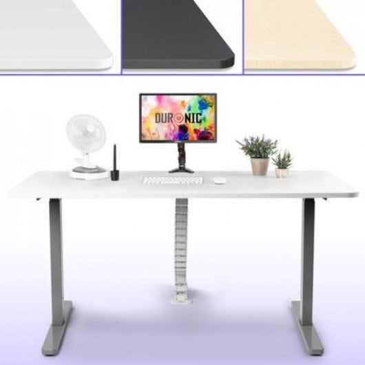 Duronic TT187WE Tablero de Madera 180x70cm Blanco