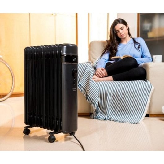 Radiateur à Huile Taurus Agadir 2500W 11 Éléments Programmable Affichage Digital