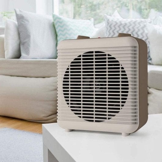 Heizlüfter Taurus Tropicano S2001 2000W Thermostat Beige Braun