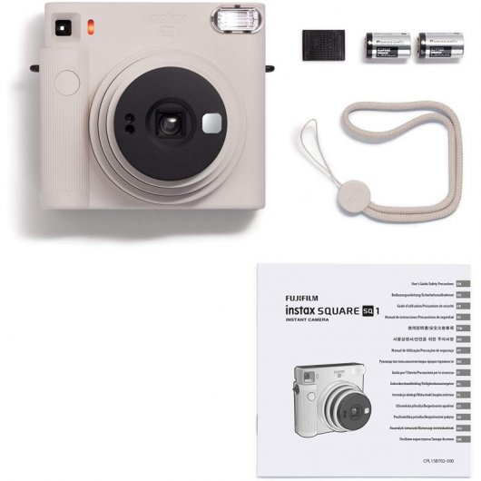 Fujifilm Instax Square SQ1 Cámara Instantánea Blanco Tiza