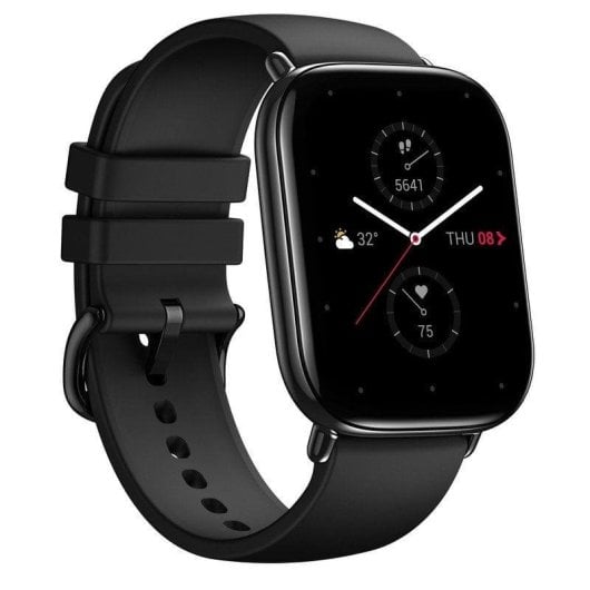 Amazfit Zepp E Square Bluetooth 43,3mm AMOLED Noir M Étanche 5ATM SpO2 Pulsomètre Sommeil