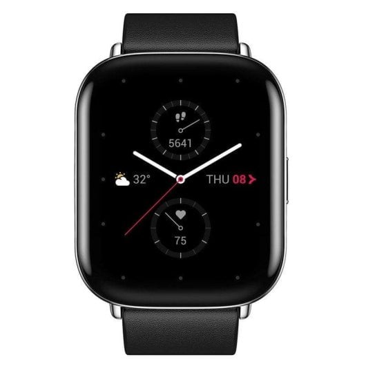 Amazfit Zepp E Square Bluetooth 43,3mm AMOLED Noir M Étanche 5ATM SpO2 Pulsomètre Sommeil