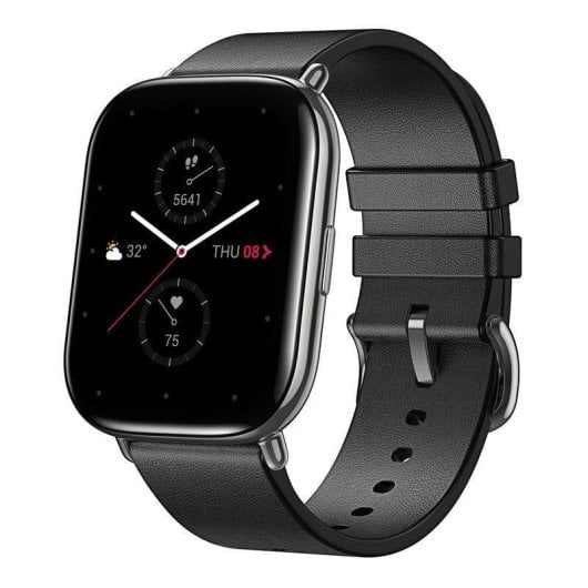 Amazfit Zepp E Square Bluetooth 43,3mm AMOLED Noir M Étanche 5ATM SpO2 Pulsomètre Sommeil