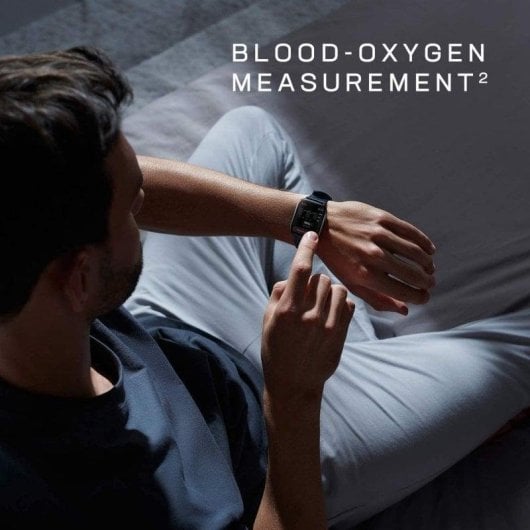 Amazfit Zepp E Square Bluetooth 43,3mm AMOLED Noir M Étanche 5ATM SpO2 Pulsomètre Sommeil