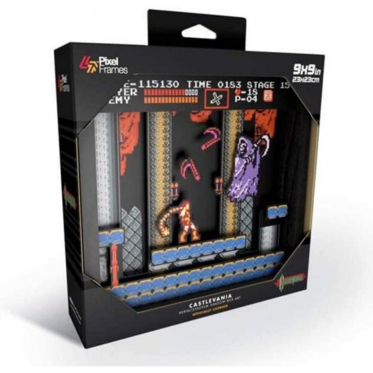 Pixel Frames Castlevania NES L