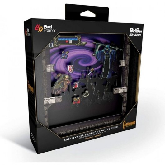Pixel Frames Castlevania Symphony Of The Night L
