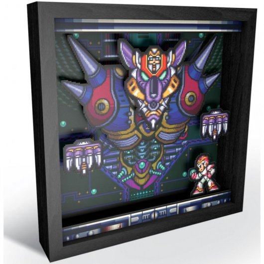 Pixel Frames Mega Man Boss Fight S