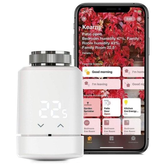 Elgato Eve Thermo Válvula Domótica para Radiadores