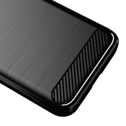 Cool Funda Carbón Negro para Xiaomi Redmi Note 8 Pro