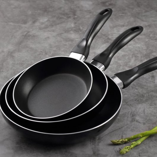 San Ignacio Navy Black Set 3 Sartenes de Aluminio 16, 20 y 24cm